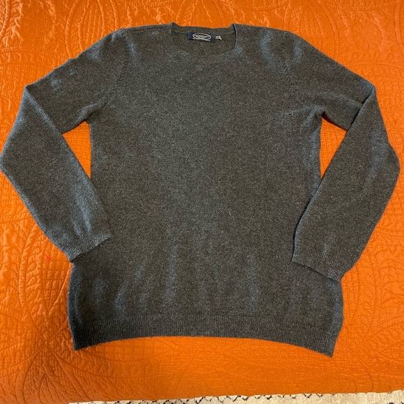 Magaschoni Charcoal Crewneck Sweater - Picture 1 of 6